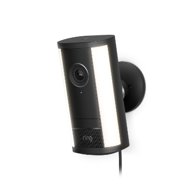 Ring Spotlight Cam Pro (2nd Gen) Plug-In 4K security camera in black