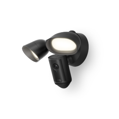 Ring Floodlight Cam Pro (2nd Gen) 4K security camera in black