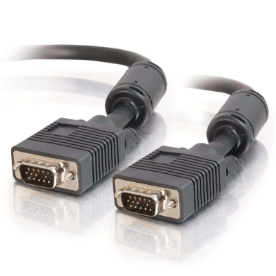 QSC DPC-2 DataPort cable with HD15 connectors, 2 ft