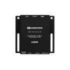 Crestron HD-TX-101-C-E  Supports Dolby® TrueHD, Dolby Atmos®, DTS HD®, DTS:X®, and uncompressed 7.1 linear PCM audio Compatible with HDMI, DVI, and Dual-Mode DisplayPort sources [3] Compatible with the Crestron Multihead HD Video Cable (CBL-MULTI-HD-6, sold separately) USB power port supplies power for the Multihead cable and other USB powered devices HDCP 2.2 compliant Passes CEC and EDID signals Low-profile surface mount design Universal 100-240V power pack included[2] For the DM Lite link cable, use Crestron DM-CBL-8G DigitalMedia 8G™ cable, Crestron DM-CBL-ULTRA DigitalMedia™ Ultra cable, or third-party CAT5e (or better). The maximum cable length is 230 ft (70 m) for resolutions up to 2K or 130 ft (40 m) for higher resolution signals up to 4K. Refer to the “M
